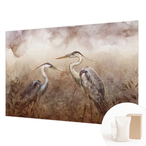 Bedroom wall mural wallpaper Elegant birds
