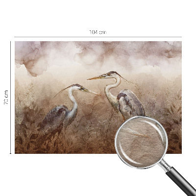 Bedroom wall mural wallpaper Elegant birds
