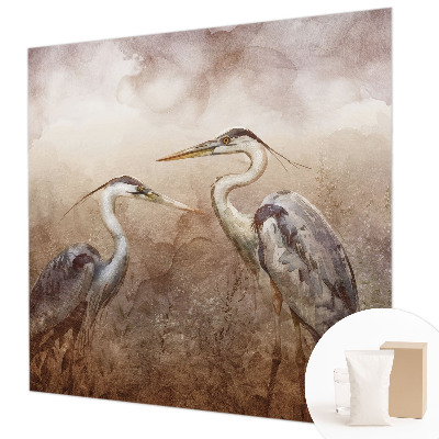 Bedroom wall mural wallpaper Elegant birds