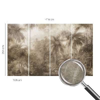 Large wall mural wallpaper Exotic landscape