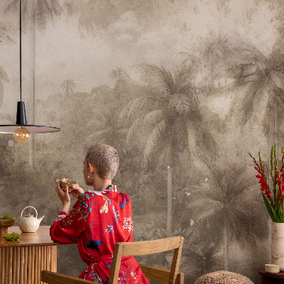 Large wall mural wallpaper Exotic landscape