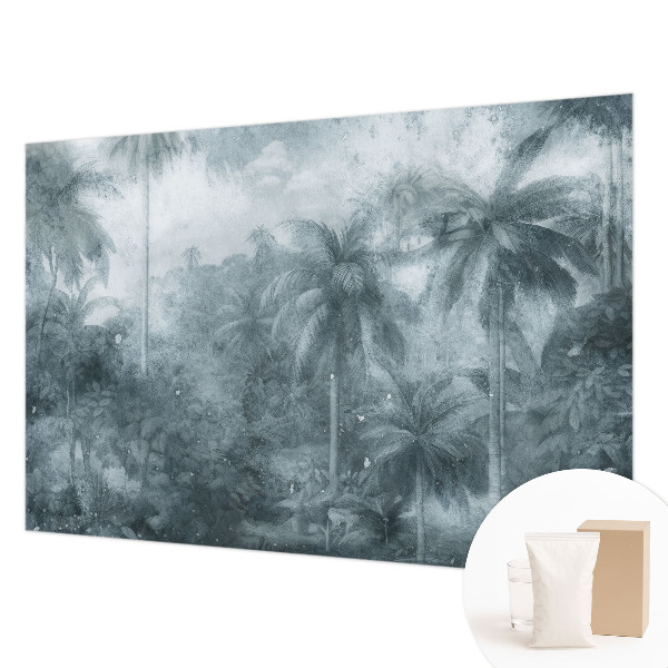 Custom size wall mural Tropical vegetation