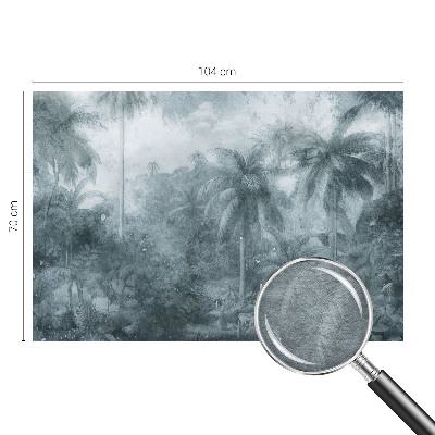 Custom size wall mural Tropical vegetation
