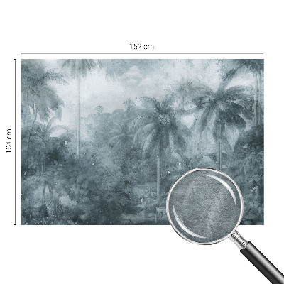 Custom size wall mural Tropical vegetation