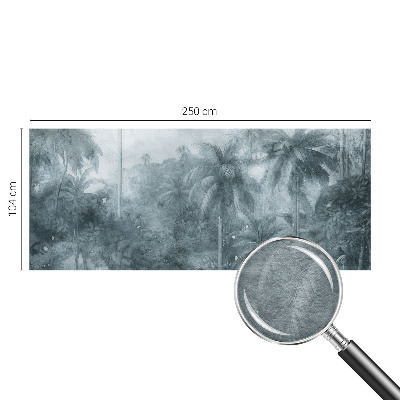Custom size wall mural Tropical vegetation