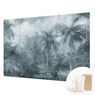 Custom size wall mural Tropical vegetation