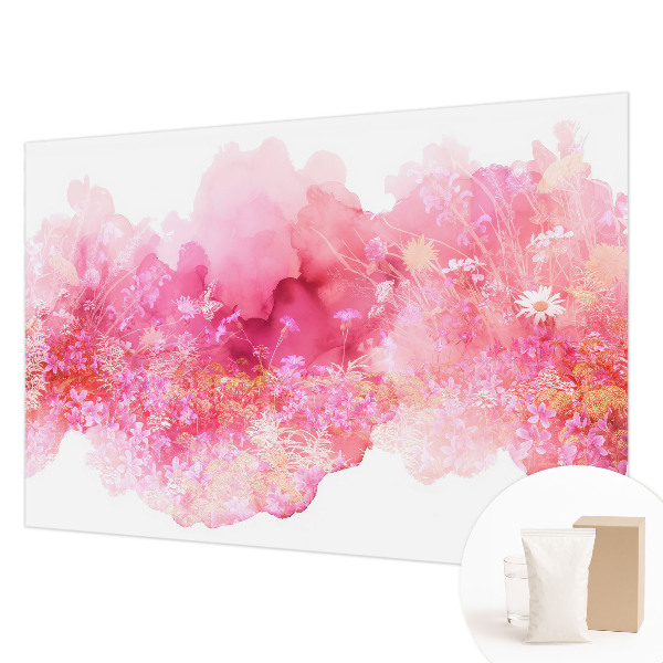 Modern wall mural Floral pattern