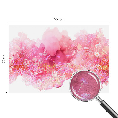 Modern wall mural Floral pattern
