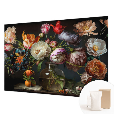 Premium photo wallpaper Flower bouquet