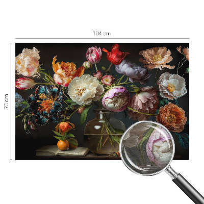 Premium photo wallpaper Flower bouquet