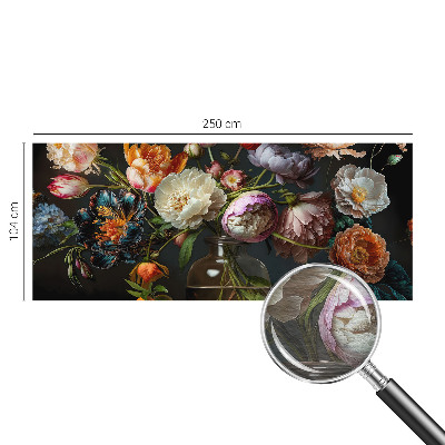 Premium photo wallpaper Flower bouquet