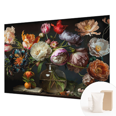 Premium photo wallpaper Flower bouquet