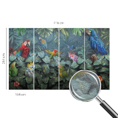 Non-woven wall mural Exotic jungle