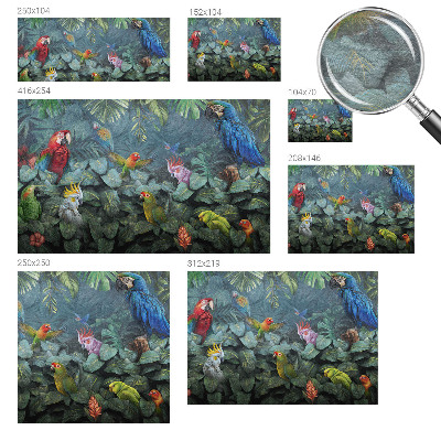 Non-woven wall mural Exotic jungle