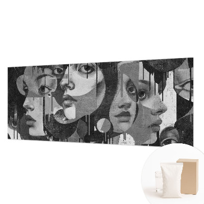 Non-woven photo wallpaper Women's faces