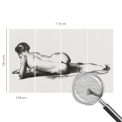 Photo wallpaper A subtle act