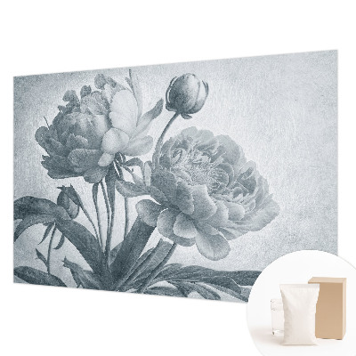 Wall mural for living room Floral chic
