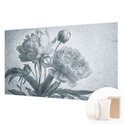 Wall mural for living room Floral chic