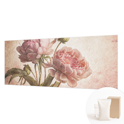 Wall mural for bedroom Delicate peonies