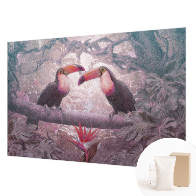 Wallpaper mural for living room Exotic couple