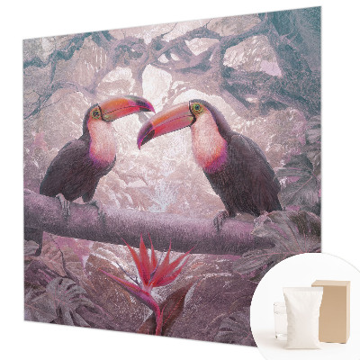 Wallpaper mural for living room Exotic couple