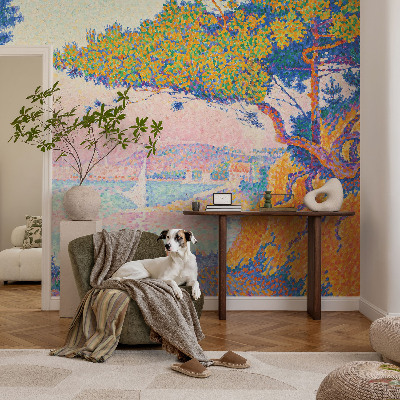 Large wall mural wallpaper Colorful landscape