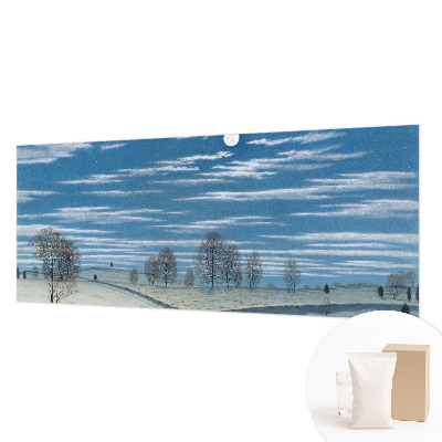 Modern wall mural Winter landscape