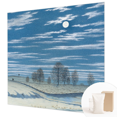 Modern wall mural Winter landscape