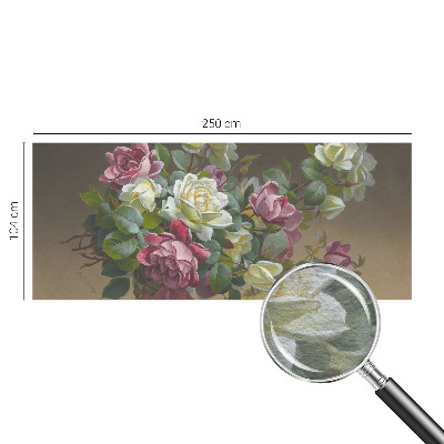 Premium wall mural for bedroom Floral elegance