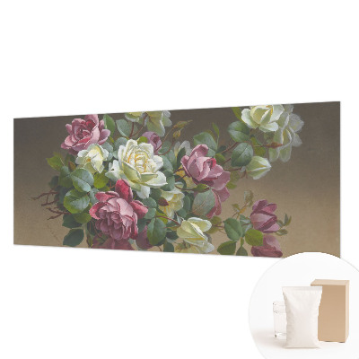 Premium wall mural for bedroom Floral elegance