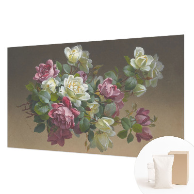 Premium wall mural for bedroom Floral elegance