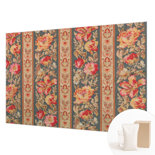 Premium photo wallpaper Colorful flowers