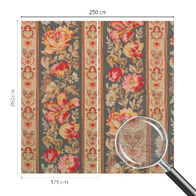 Premium photo wallpaper Colorful flowers