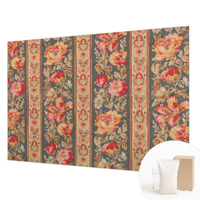 Premium photo wallpaper Colorful flowers