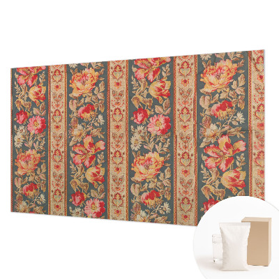 Premium photo wallpaper Colorful flowers