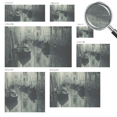 Wallpaper mural Old canal