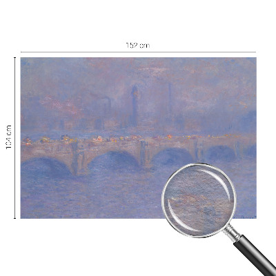 Photo wallpaper Blue Bridge