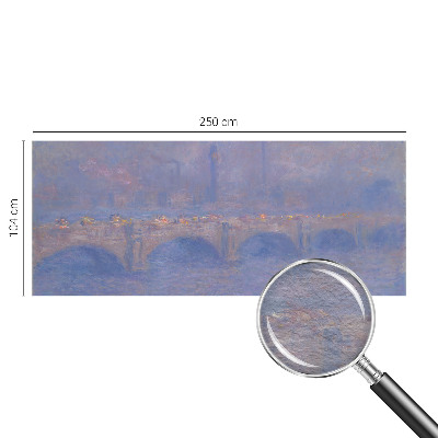 Photo wallpaper Blue Bridge