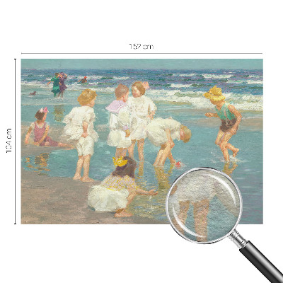 Wall mural for living room Beach childhood