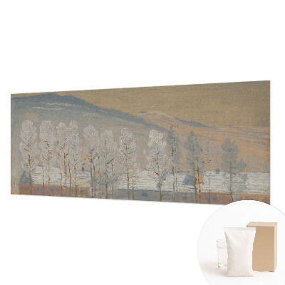 Custom size wall mural Winter scenery