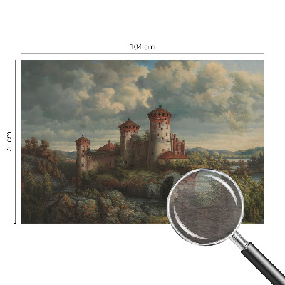 Large wallpaper mural Romantic landscape