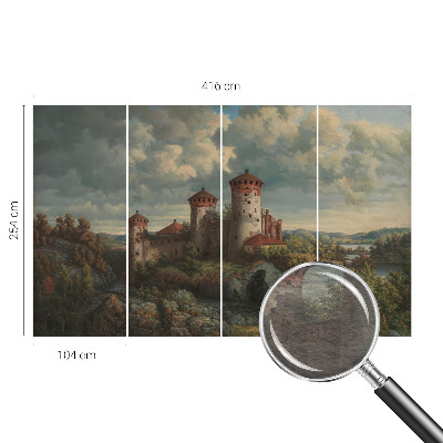 Large wallpaper mural Romantic landscape