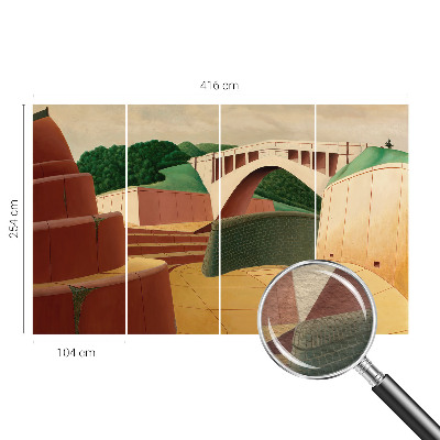 Large wall mural wallpaper Peaceful landscape