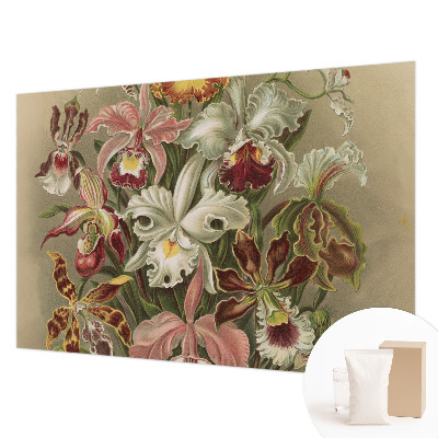 Modern wall mural for bedroom Floral elegance