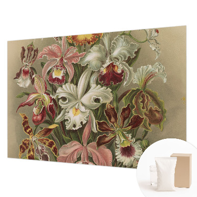 Modern wall mural for bedroom Floral elegance