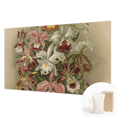 Modern wall mural for bedroom Floral elegance