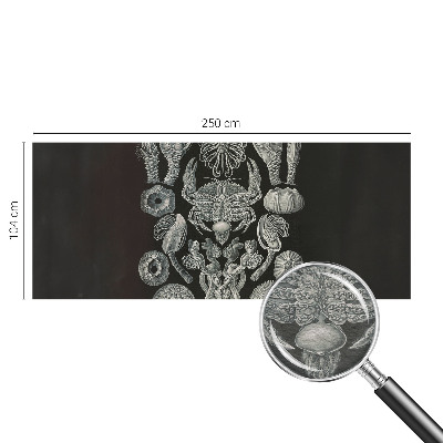 Premium wall mural for bedroom Underwater forms