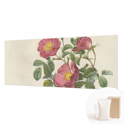 Decorative wall mural for living room Rose motif