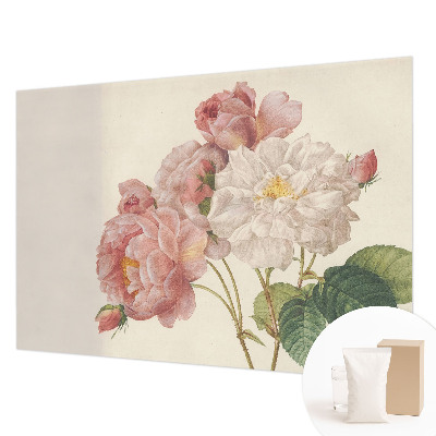 Non-woven wall mural Romantic roses