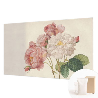 Non-woven wall mural Romantic roses